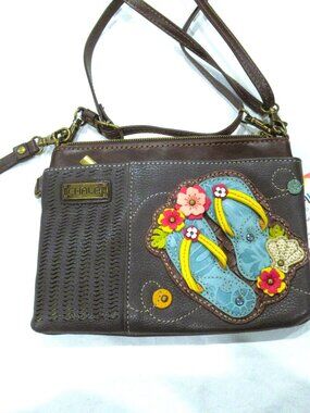 Chala flip flops purse, NWT, 8" by 6"